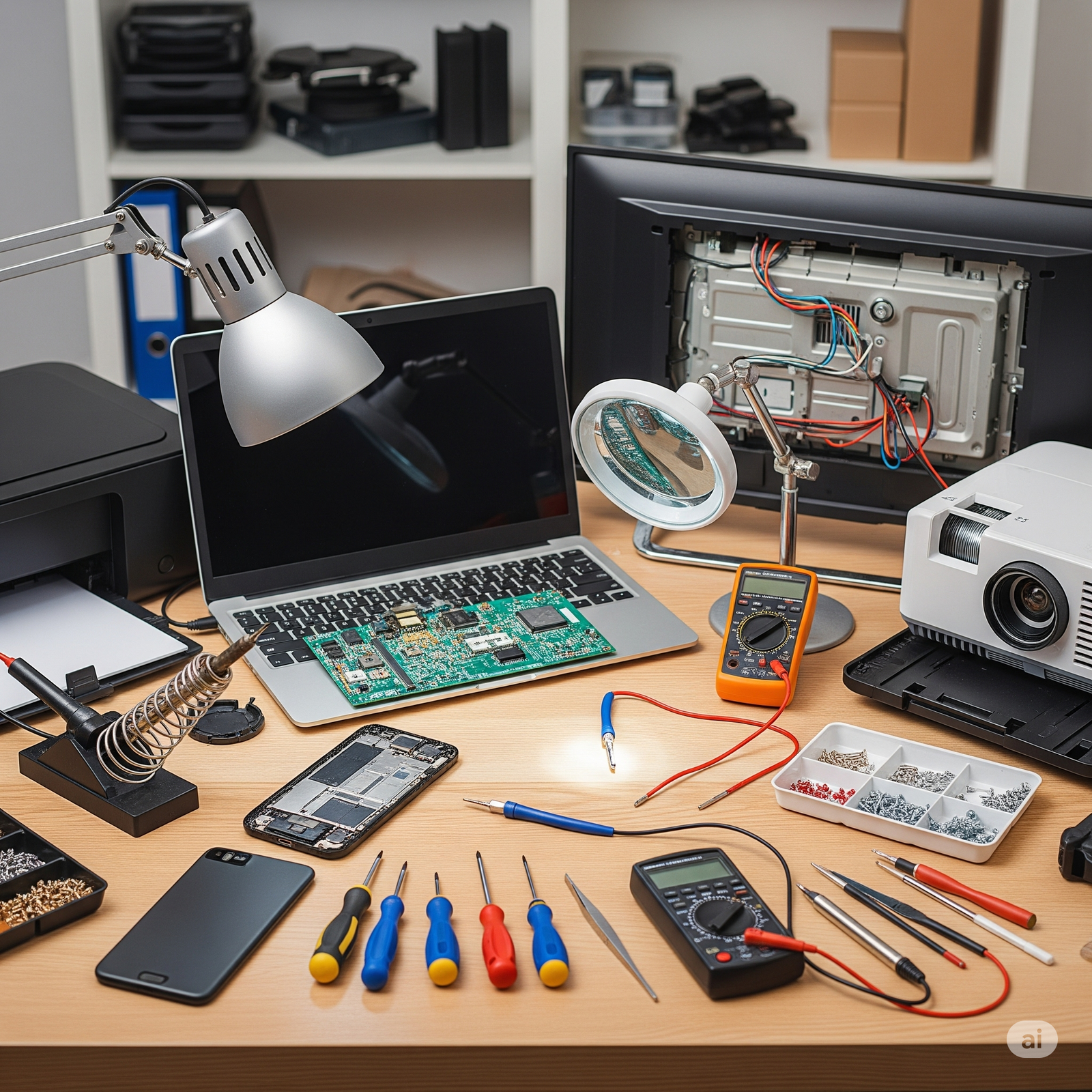 Low cost, fast repairs – Now covering 5 devices with free service cost